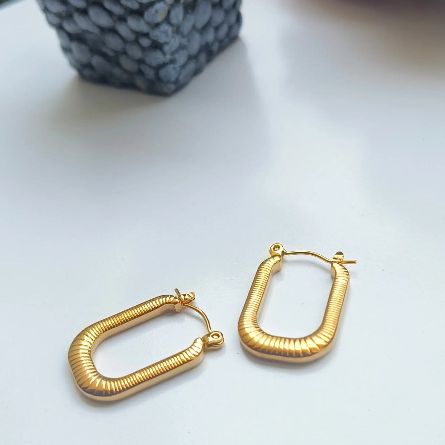 Melody Golden SS#08 Hoops Earrings