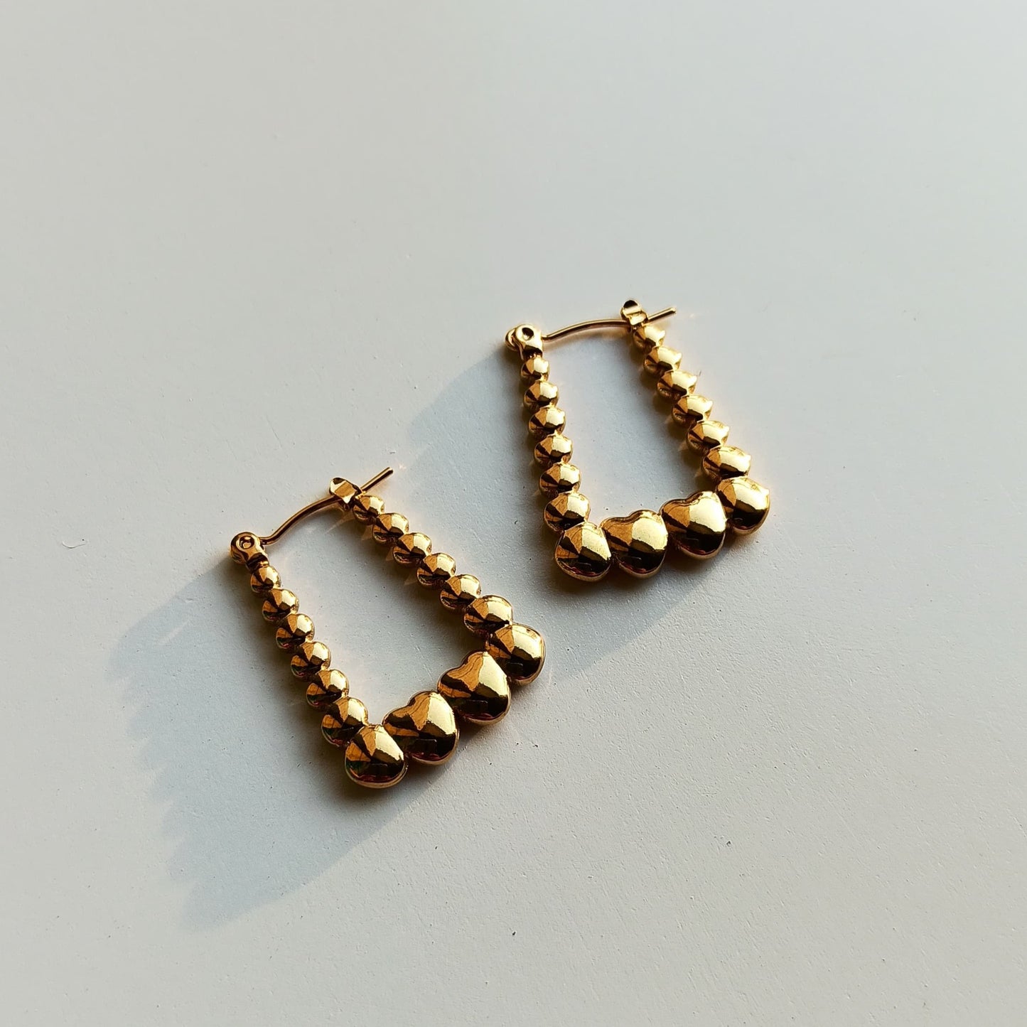 Melody Golden SS#05 Hoops Earrings