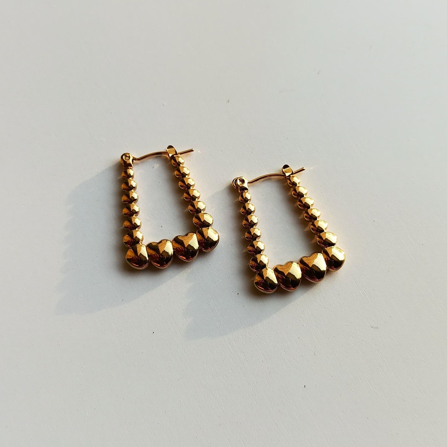 Melody Golden SS#05 Hoops Earrings