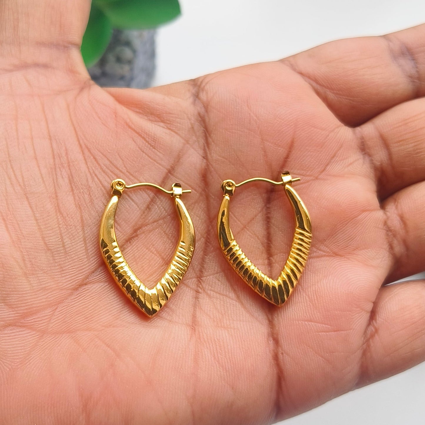 Melody Golden SS#21 Hoops Earrings