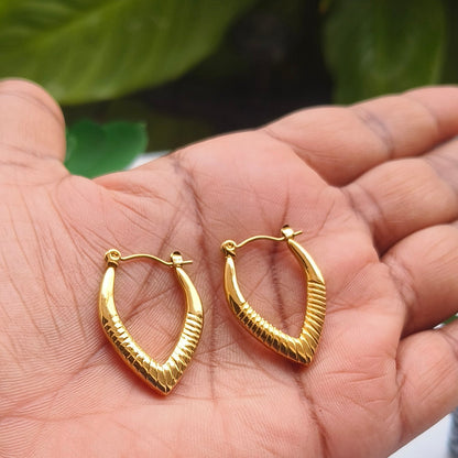 Melody Golden SS#21 Hoops Earrings