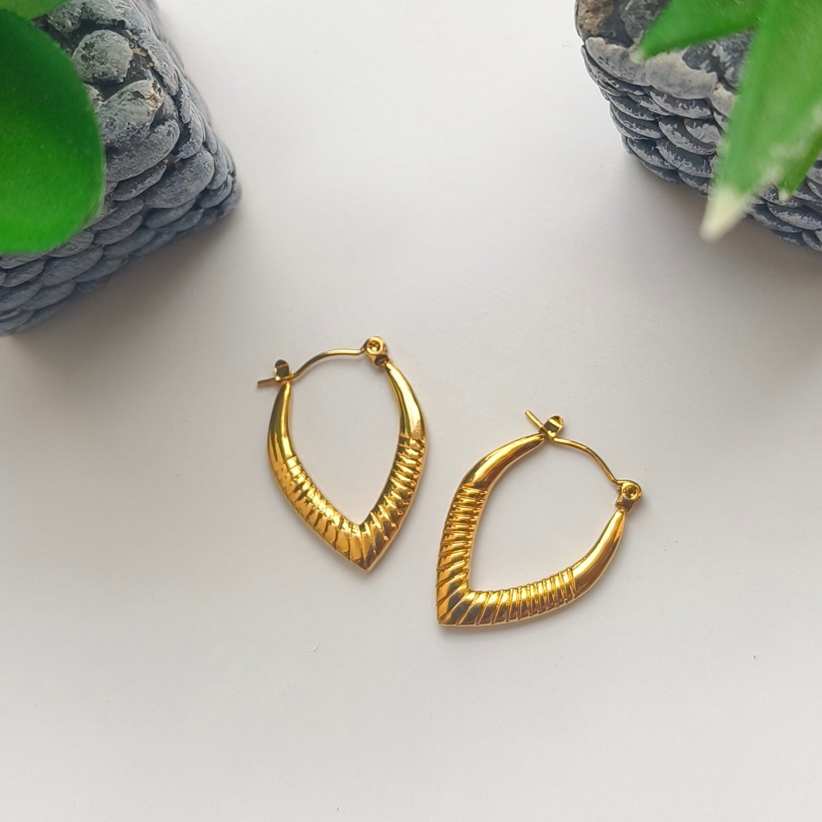 Melody Golden SS#21 Hoops Earrings