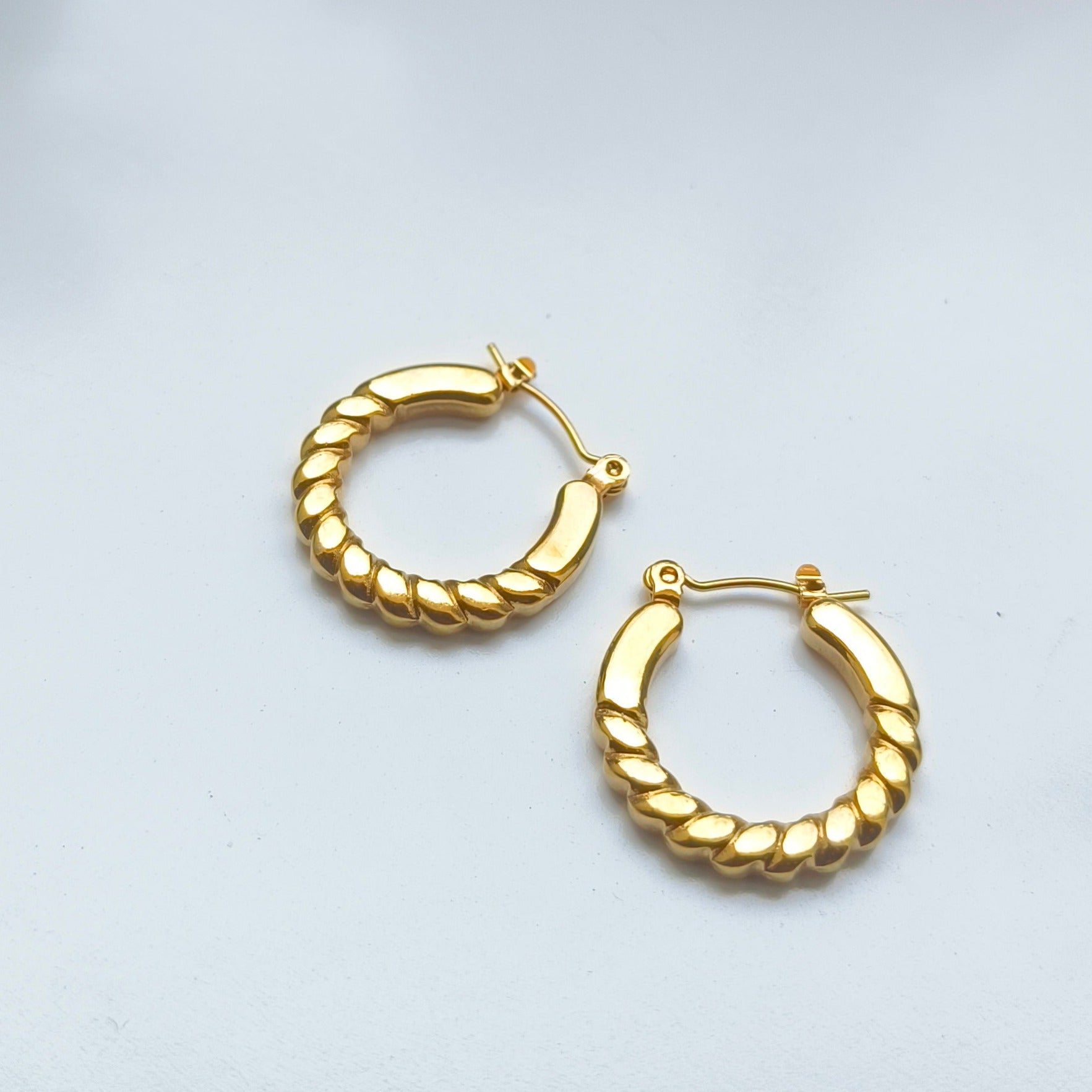 Melody Golden SS#19 Hoops Earrings