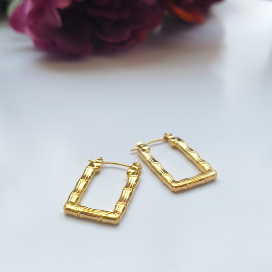 Melody Golden SS#17 Hoops Earrings