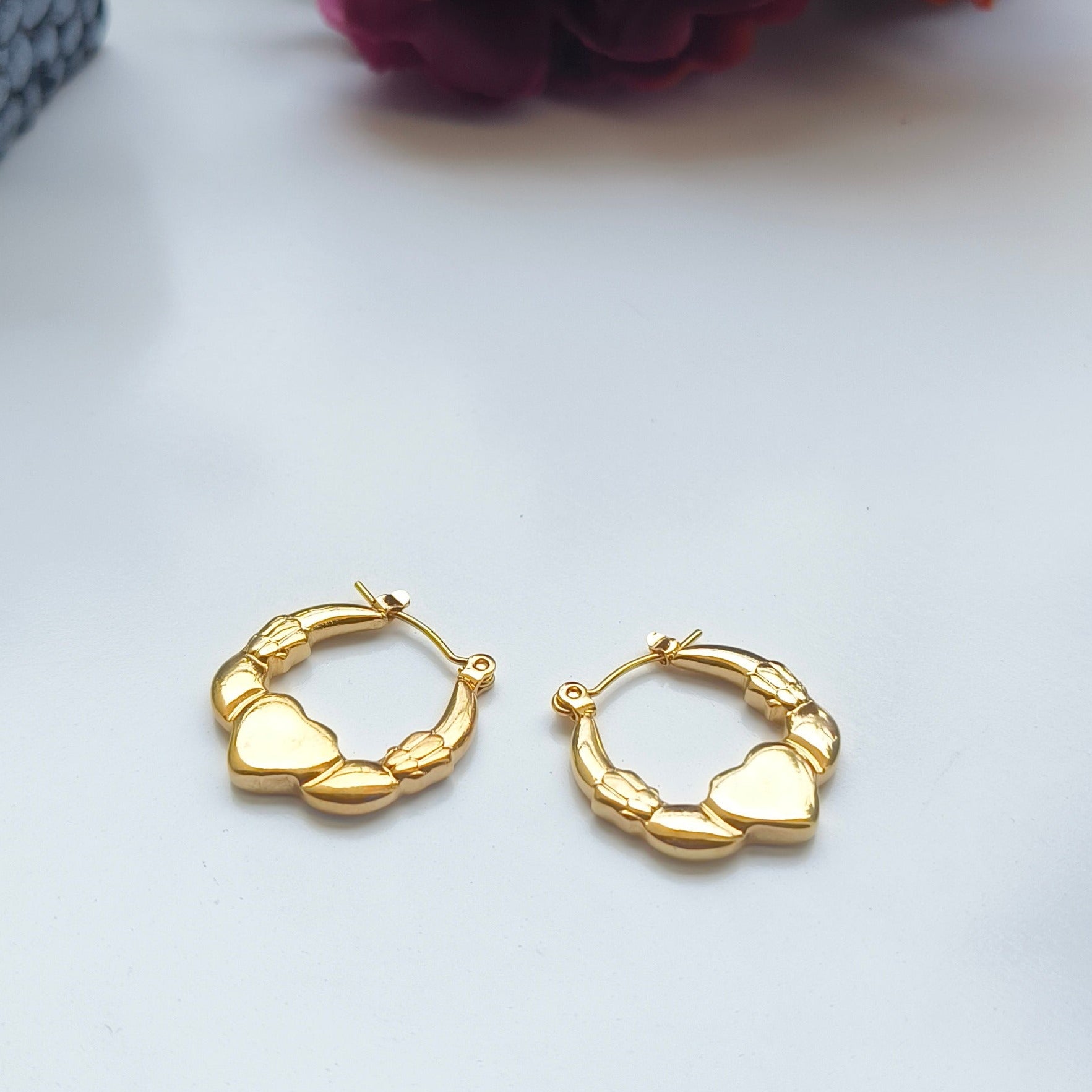 Melody Golden SS#15 Hoops Earrings