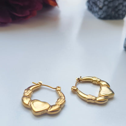 Melody Golden SS#15 Hoops Earrings