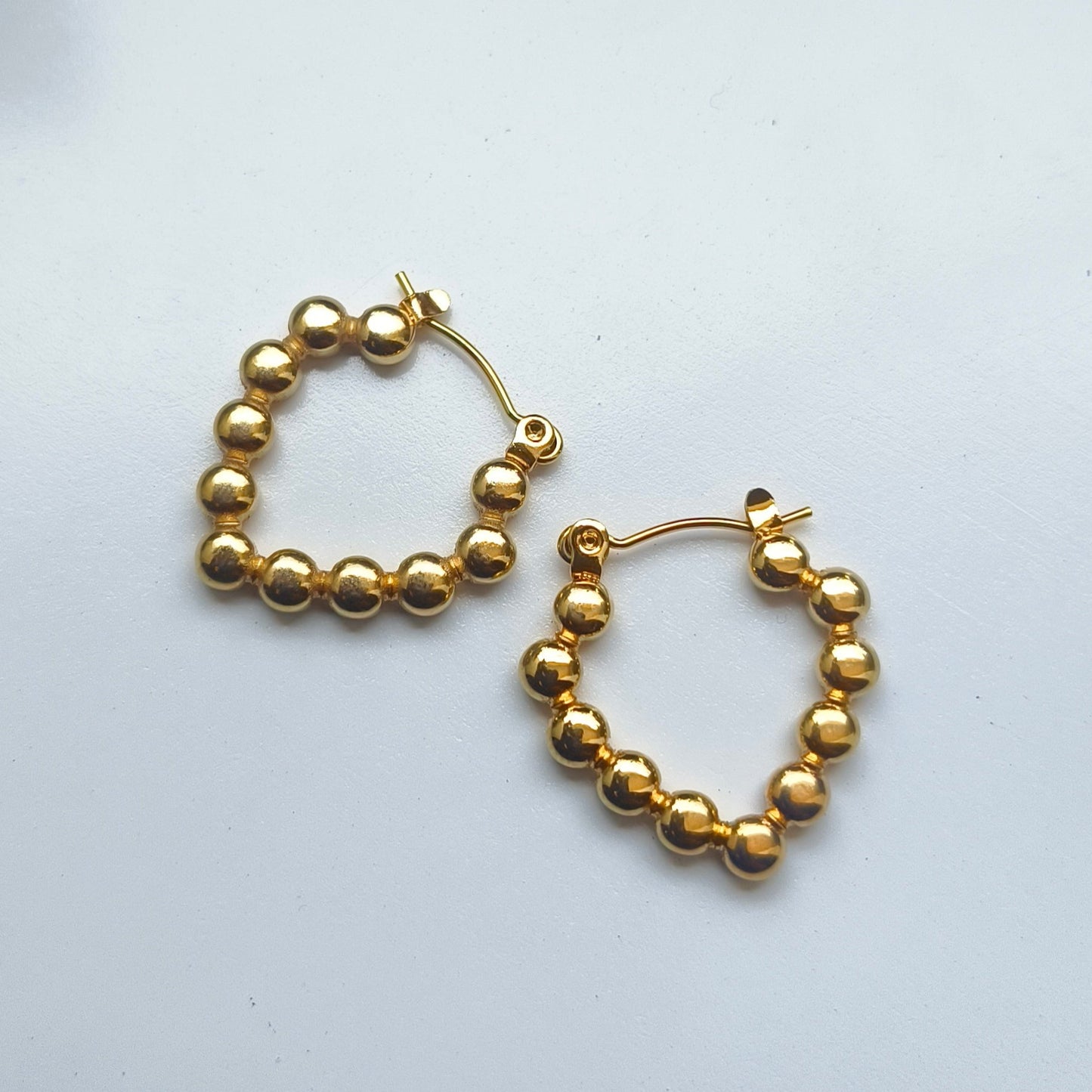 Melody Golden SS#12 Hoops Earrings