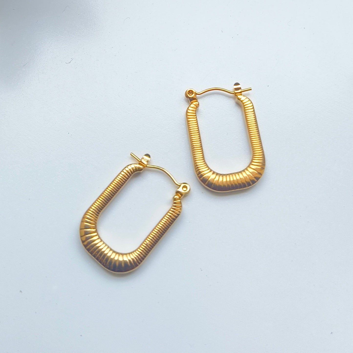 Melody Golden SS#08 Hoops Earrings